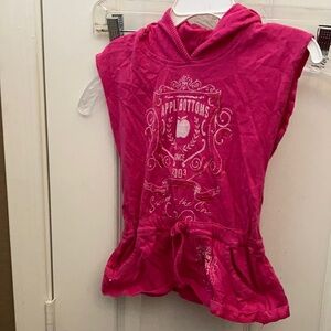 Girls apple bottoms hooded tee 2t